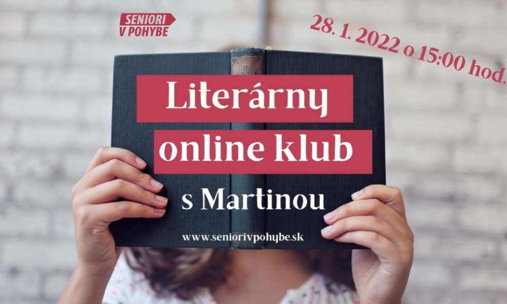 Literárny online klub s Martinou.