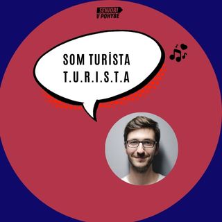 Turista, turistka s komunitou 